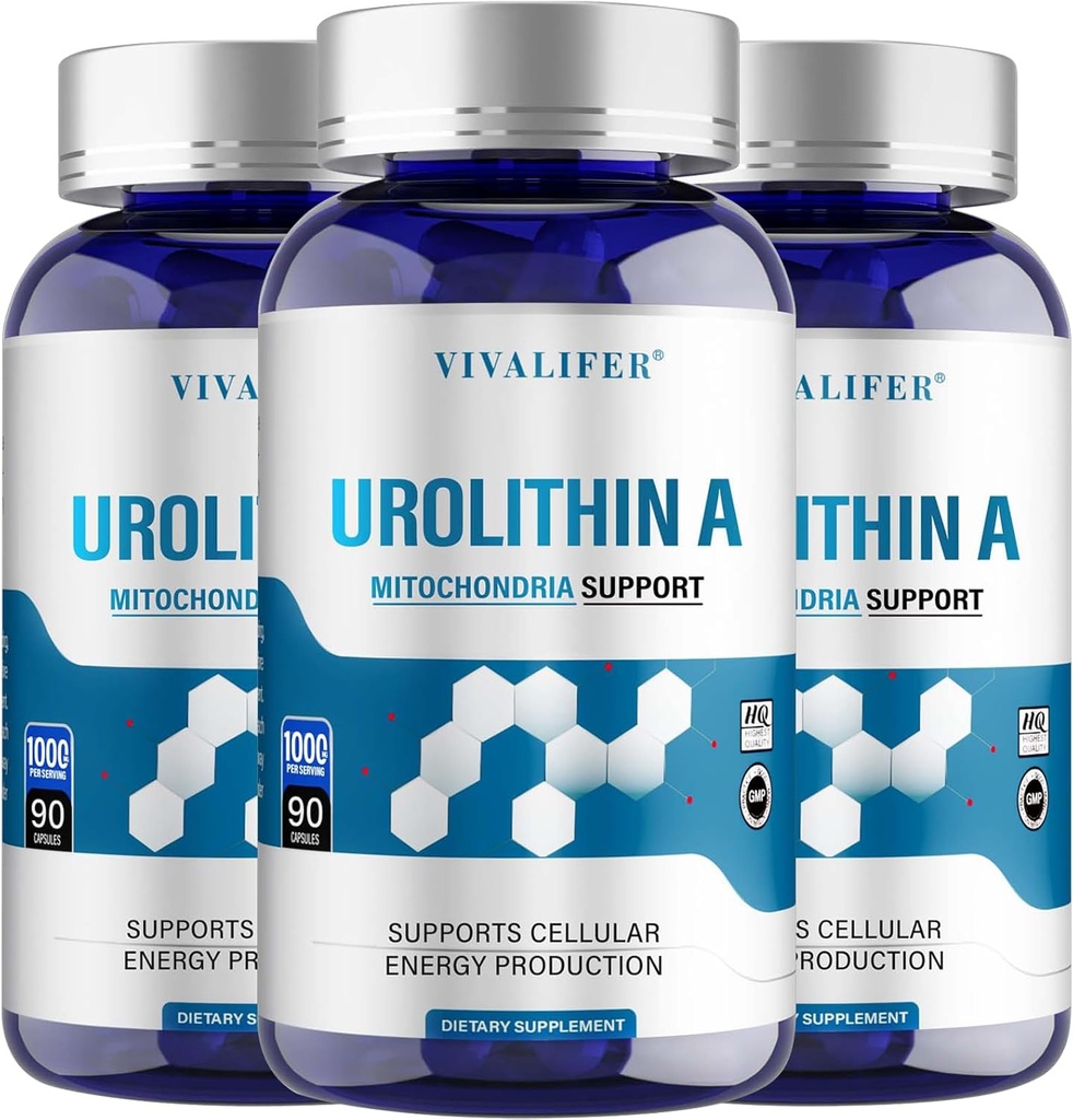 Urolithin A Supplement 1000 mg, 270 Softgels Powerful Antioxidant Protection, Promoting Healthy Aging " Mitocondrial Health and Cell Repair Support for Men " Women