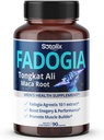 Alta Fuerza Fadogia Agrestis Capsules - Fórmula concentrada con Maca Root - Soporte Immune, Energía (150 Cuenta (Pack de 1))