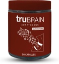 TruBrain Capsules Nootropic - Focus, Energy, Clarity. Fast Absorbing Nootropics Capsules ← Brain Boosters ← Mejorar la memoria ¦ Stop Procrastination (Mushrooms)