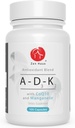 Suplemento de vitamina ADK con antioxidantes de red - A, D3, K2 (MK-7 Non-Soy) y E con CoQ10 y ácido lipoico alfa - para visión, huesos fuertes y dientes, y soporte de inmuno - D3 5000 iu Complejo