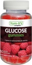 YUM-V'S Glucose Gummies – Glucose rápido Glucose Chewable Gummies – Great Tasting – Gluten Free, Vegan, Non-GMO – Berry Natural Flavor – 60 Chewable Gummy para adultos y niños