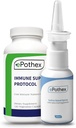 Bundle de recuperación estacional - Immune Protocolo de soporte - Iota Carrageenan Nasal Spray