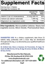 Mejores Naturales Magnesio de Calcio con Vitamina D3 1500mg &amp; Condroitina de Glucosamina y MSM