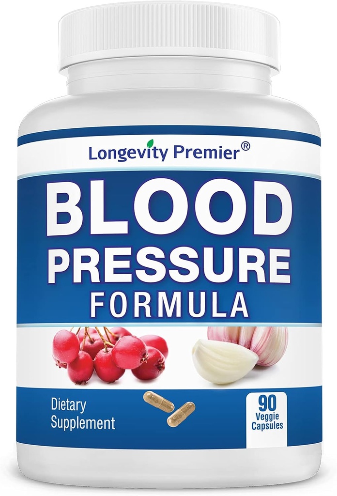 Longevity Blood Pressure Formula [90 Capsules]