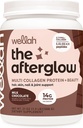 Wellah The Afterglow Multi Collagen Protein + Belleza (30 Servings, Chocolate) - Cabello, Esquí, Nail &amp; Soporte Conjunto - No GMO &amp; Gluten Gratis