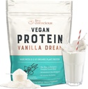 Live Conscious Vegan Pea Protein Powder - Vanilla Dream Flavor ¦ Plant-Based Vegan Protein Blend - Pea, Brown Rice, Pumpkin, Sacha Inchi 20 Servimientos 18 oz