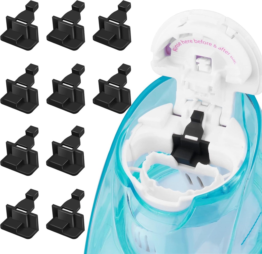 Silicone Salt Pods Rellena Accesorios Compatibles con Navage Nasal Care - Guardar Pods de agua salada para una operación fácil 1 10.0 Cuenta