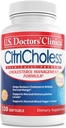 U.S. Doctors’ Clinical CitriCholess® Clinically Provenido Suplemento Colesterol con Bérgamonte Citrus Extracto " Vitamina C para apoyar los niveles saludables del colesterol (120 Softgels – 2 Month Supply)