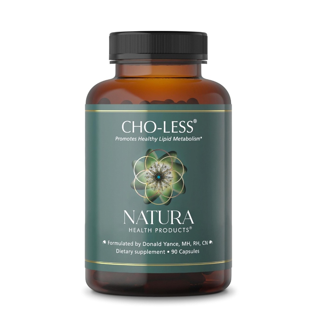 Natura Health Products Cho-Less Supplement - Promotes Healthy Lipid Metabolism and Cardiovascular Health - Featuring Niacin, Red Yeast Rice, Artichoke Extract, and Beta Sitosterol (90 Capsules)