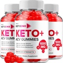 (3 Pack) Keto One Gummies Advanced Loss - ACV Gummies Maximum Strength, Keto One Keto Plus ACV Weight Management Gummies Apple Cider Vinegar, Keto One Gummies Comentarios B12 Keto+ACV (180 Gummies)