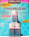 Kirkland Signature Lansoprazole 15 mg. Reductor de ácido, 42 cápsulas