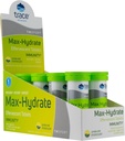 Trace Minerals Max-Hydrate Immunity - Electrolyte Drink Supplement for Immune Health & Hydration Support - Vitality Supplement to Aid Muscle Cramp Relief - Lemon Lime, 8 Containers (80 Servings)