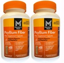 Mark Fiber Capsules 2Pack (400 Conde) Psyllium Husk es el suplemento de fibra recomendado #1 Doctor.