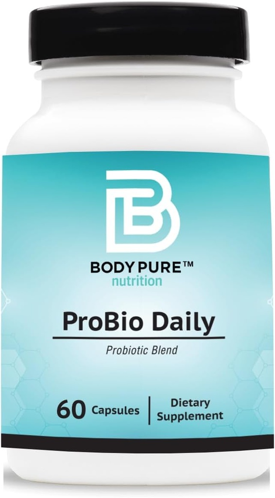 ProBio Daily tención Powerful Probiotic Blend, Maintains Gastrointestinal Balance, Supports Digestive Health, Bowel Regularity, and Weight, Decreases Bloat. Gluten and Dairy Free, 60-Day Supply