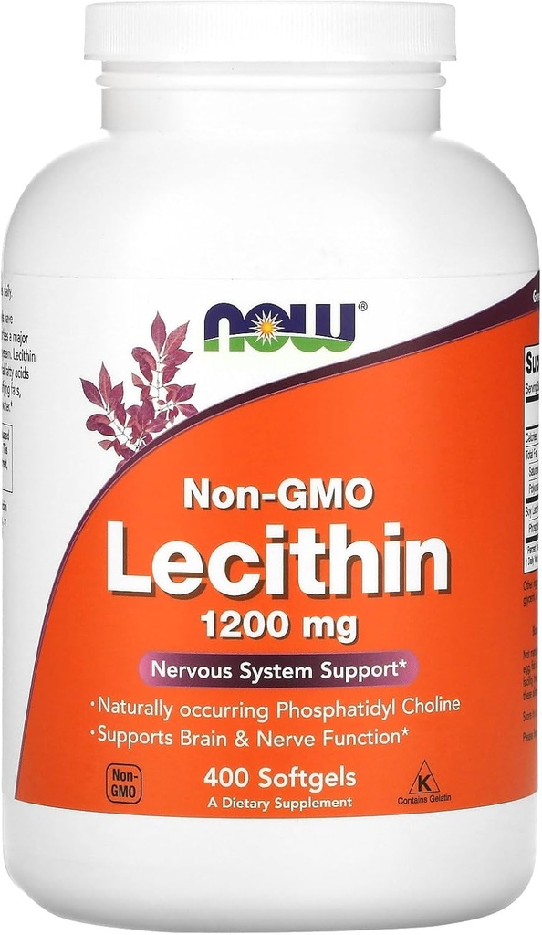Lecithin 19 Grain 1200 mg - Ahora Alimentos - 400 - Softgel