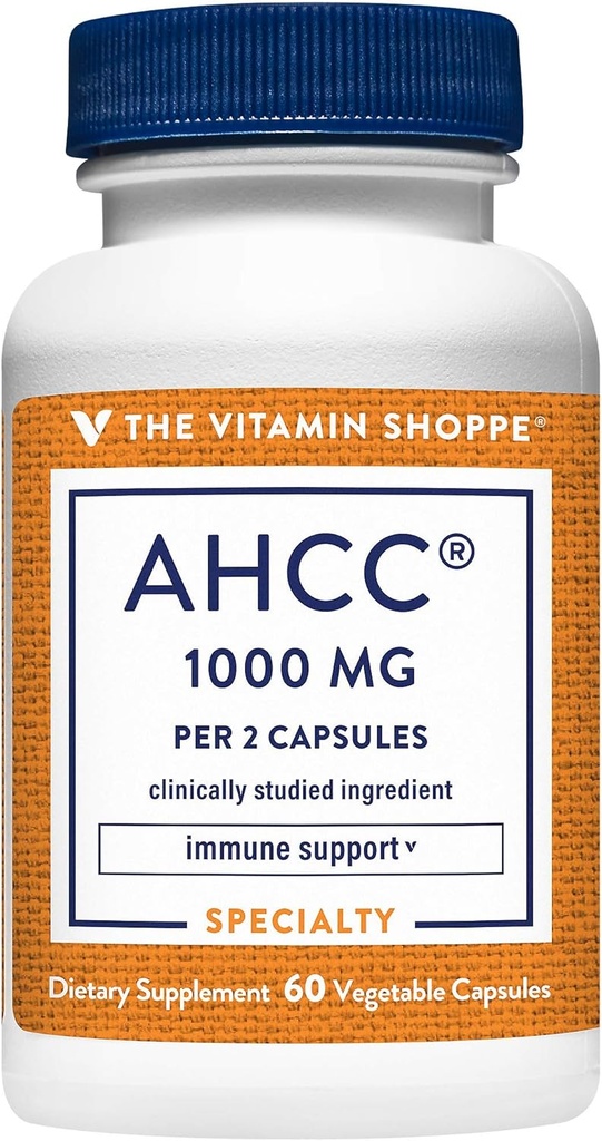 La Vitamina Shoppe AHCC - 500 MG - para Immune Support (60 Veggie Capsules)