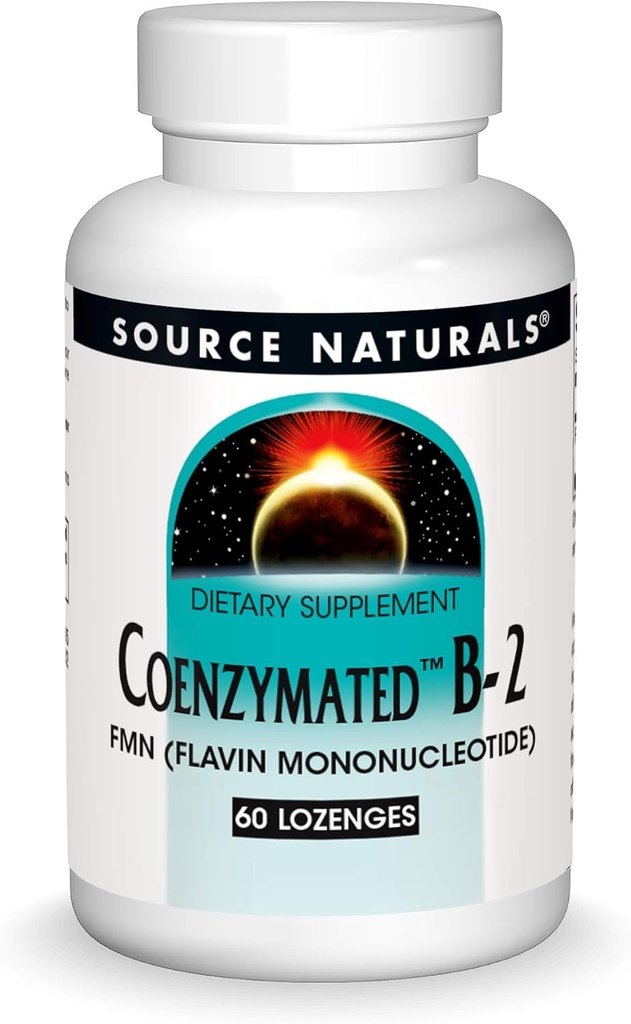 Fuente Naturales Coenzimated B-2 Lozenges 25mg, 60 Conde