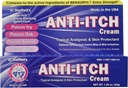Crema anti Itch con Bloqueador de Histamina, 1,25 oz