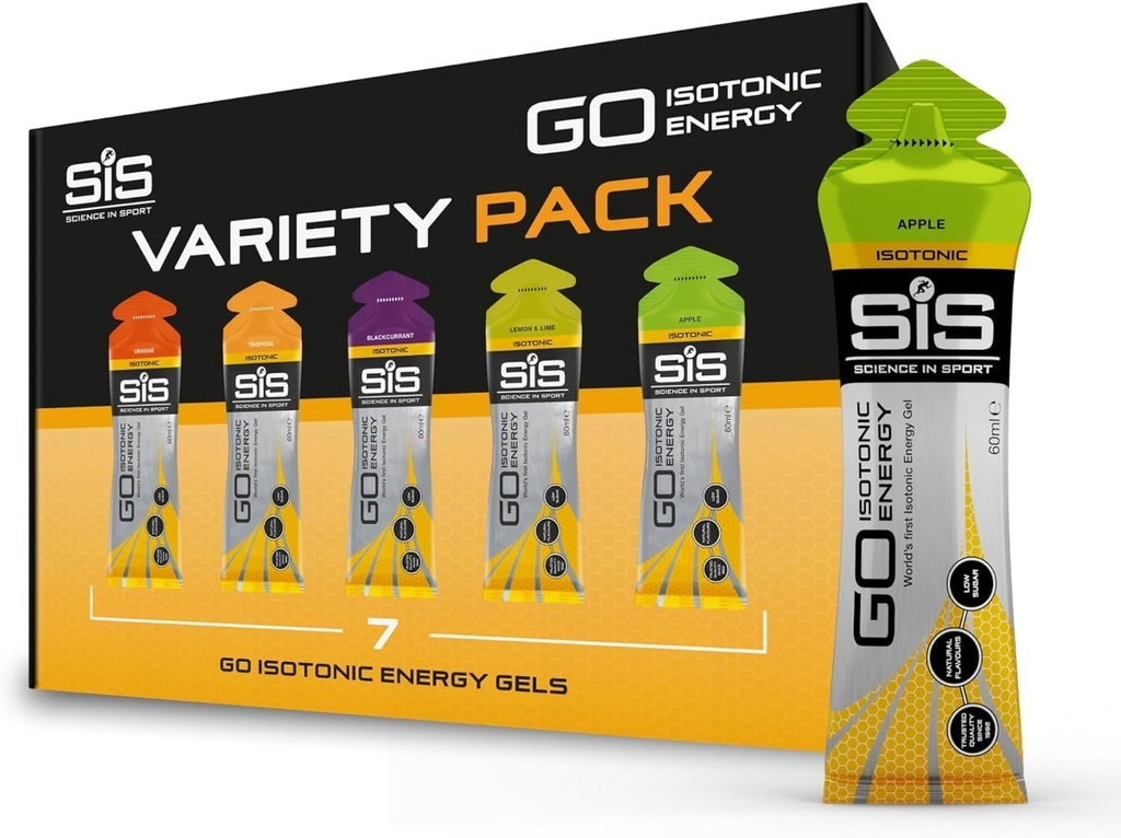 Ciencia en Deporte 60 ml Energía Gel Variedad - Pack de 7
