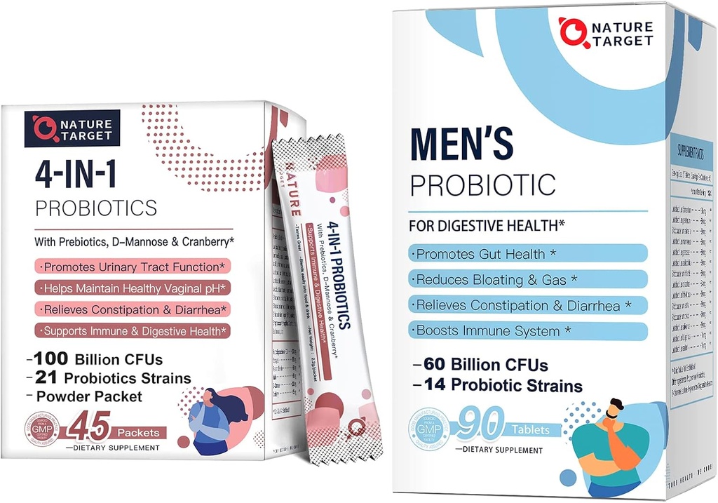 NATURE TARGET Probiotics for Women/Men