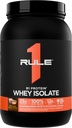 Regla 1 R1 Proteína Whey Isolate - con 25g Protein &amp; 6g BCAA Exclusivamente de las fuentes hidrolizadas de recuperación de entrenamiento (2 libras*, mantequilla de maní de chocolate)