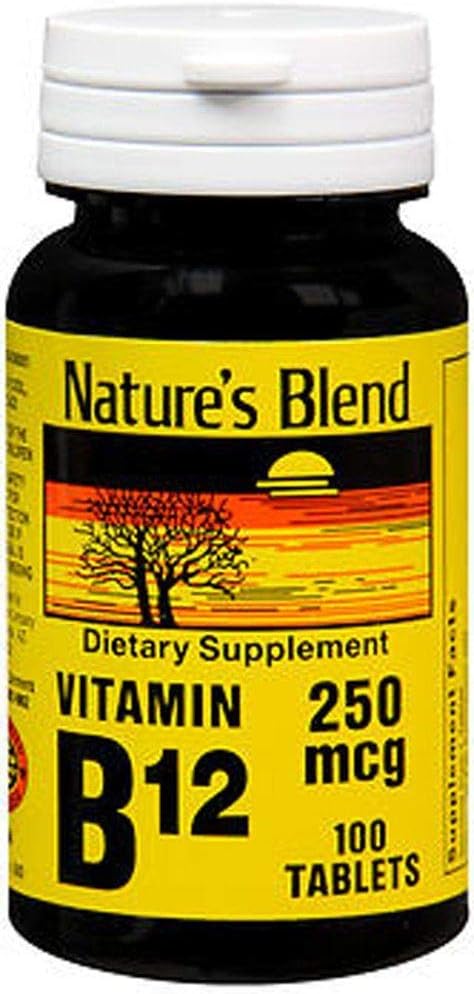 Blend NAT B Vitamina B12 TB, 100 Cuenta