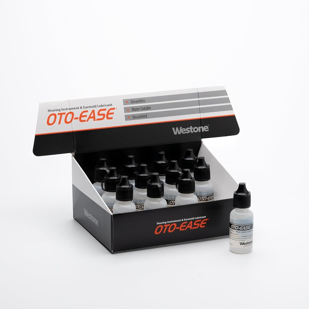 Westone OTO-Ease tención Repuestos personalizados Lubricante Silencio 12 Pack