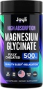 Magnesium Glycinate 500MG - Magnesium for Sleep - High Absorption Chelated Mag Supplement - Glicinato De Magnesio 400mg + 100mg - Mag Glycinate for Women, for Kids - 200 Vegan Capsules
