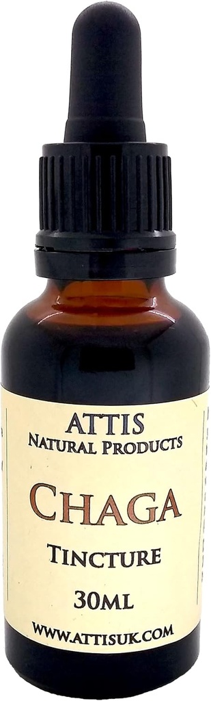 ATTIS Chaga Handmade Tincture 30ml | All Natural Ingredients