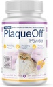 ProDen PlaqueOff Powder para gatos - Plaque &amp; Tártaro Reductor, Breath Freshener, Feline Oral Care - 40g