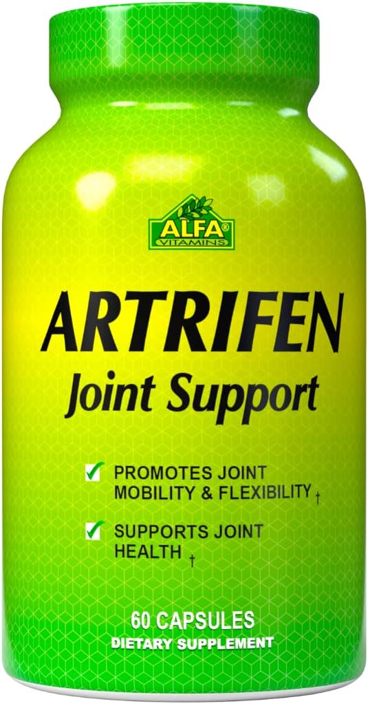 Artrifen 60 Capsules - Glucosamine - Chondroitin - Boswellia Extract - Joint Health - Knee Troubles