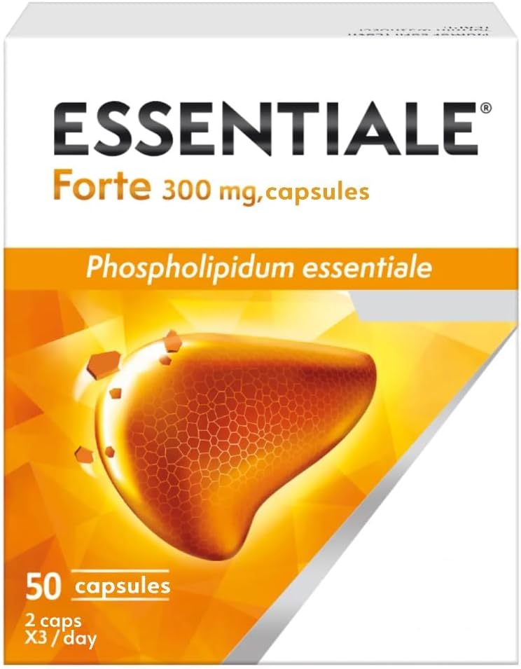 Genérico Essentiale Forte 300mg 150 Capsules, Blanco