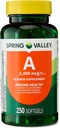 Vitamina A Softgels, 2400 mcg, 250 Cuenta + Contenedor de Píldora portátil (2 Artículos)