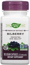 Camino de la naturaleza Bilberry Standardized Extracto Veg Capsules 90 ea (Pack of 2)