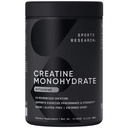 Investigación Deportiva Monohidrato de Creatina - Ganar el músculo magro, mejorar el rendimiento y la fuerza y la recuperación de entrenamiento de apoyo* - 5 g Cretina Micronizada - 17.46 oz