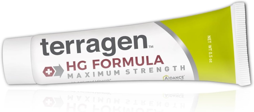 Terragen HG Fórmula MAX Crema de úlceras genitales por terrasil, Tratamiento natural de calma rápida para un apoyo eficaz para hombres y mujeres (14g)