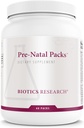 Biotics Research Pre Natal PacksTM Pre Natal Nutrition Support, Post Natal Formula, Incluye Omega3s, Iodine y Folate, Necesidades nutricionales para embarazadas, lactancia y Mujeres que deseen concebir, 60 Pack