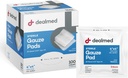 Paletas Sterile Gauze de 4’ x 4’ (100 Conde) Paletas de Gauze médico desechables y desechables individualmente, Wound Care Product for First Aid Kit and Medical Facilities (Pack of 1)