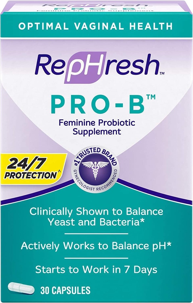 Rephresh Pro B Fem Suplemento Tamaño 30ct Rephresh Pro B Fem Suplemento 30ct