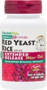 Natures Plus Herbal Actives Red Yeast Rice, Extended Release - 600 mg, 60 Mini Tablets - Herbal Supplement - Vegan, Vegetarian, Gluten-Free - 30 Servings