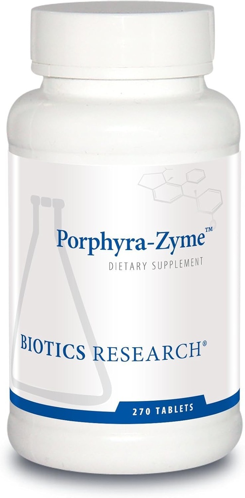 Biotics Research Porphyra Zyme Chlorophyll Concentrate, Heavy Metal Binding Capacity, Detoxification, 270 Tablets