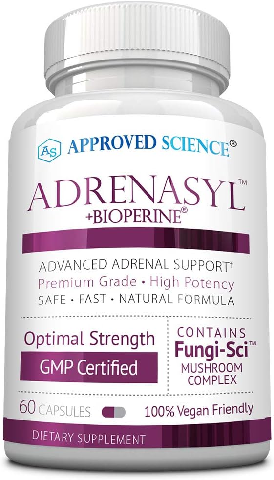 Approved Science Adrenasyl­ - Adrenal Gland Support - 60 Count - Pack of 1