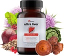 UpWellness Ultra Liver Supplement for Liver Support and Gallbladder Support - Powered by TMG, NAC Milk Thistle, and More - Liver Cleanse Detox " Repair - 60 cápsulas