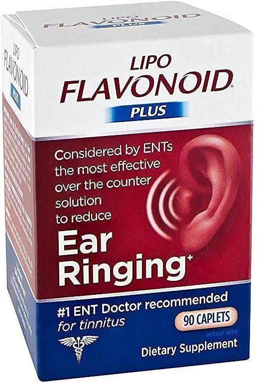 Lipo Flavonoid Plus Inner Ear Health Caplets, 90 Cuenta