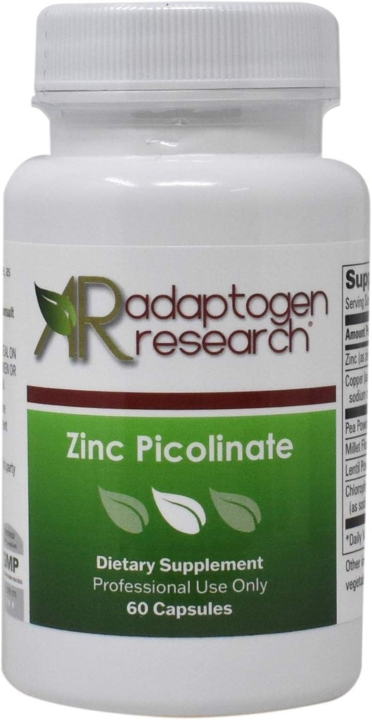 Zinc Picolinate 30 mg ← Zinc Suplemento para el Crecimiento y la Función de la Inmune