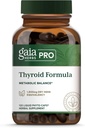 Gaia Herbs Pro Thyroid Formula - apoya la salud cardiovascular y metabólica - con Ashwagandha Root, Schisandra Berry, Kelp & Brown Seaweed - Vegan & Gluten-Free - 120 Liquid Phyto-Caps (60 Servings)