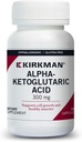 Kirkman - Alpha-Ketoglutaric Acid 300 mg - 100 Capsules - Supports Metabolism - Helps Maintain Strong Bones - Hypoallergenic