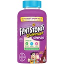 Flintstones Vitaminas Gummies completas, Vitaminas para niños con vitamina C para niños pequeños y niños, Multivitamina para niños con vitamina A, B6, B12, E " Zinc, 180 Condes