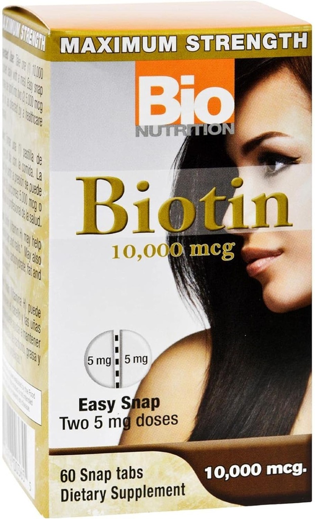 Bio Nutrición Biotina 10000mcg
