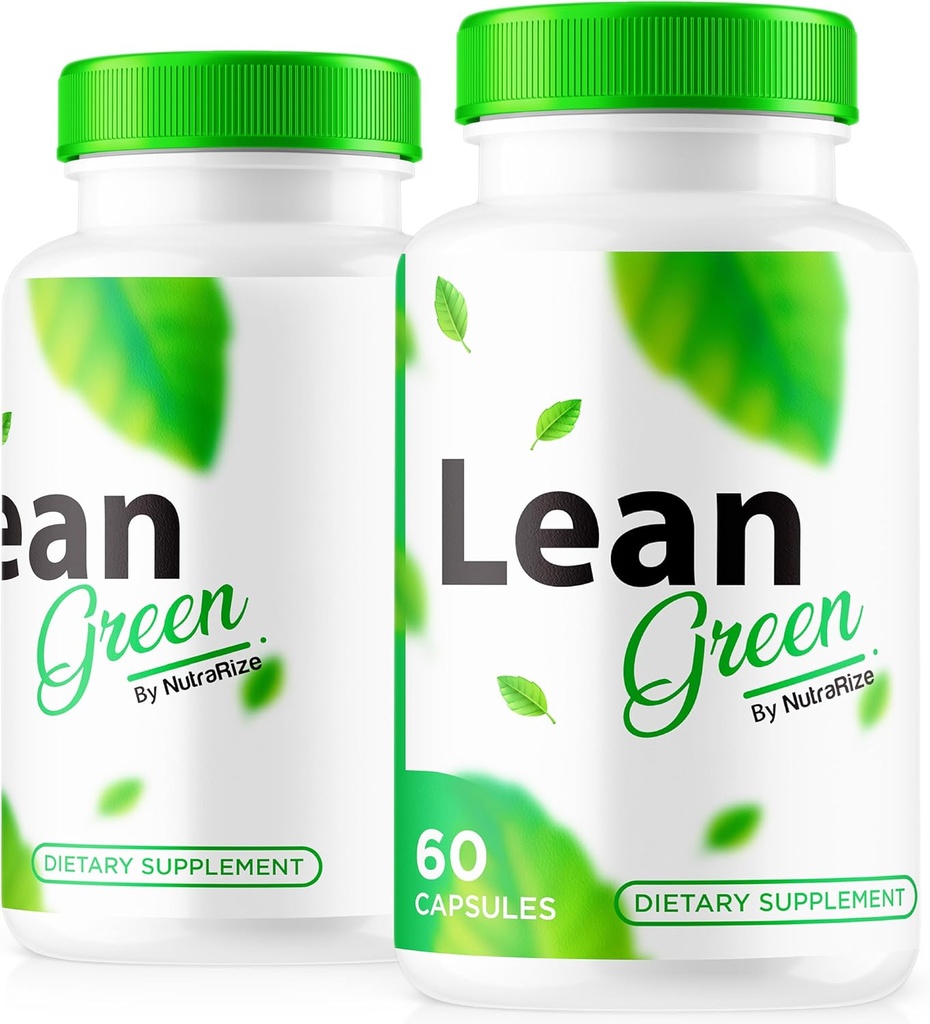 (2 Pack) Lean Green Weight Pills - Naturally Supports Active Lifestyle and Fitness, Premium Keto Pills for Sustained Energy & Health, Lean Greens Formula, LeanGreen Official Review (120 Capsules)